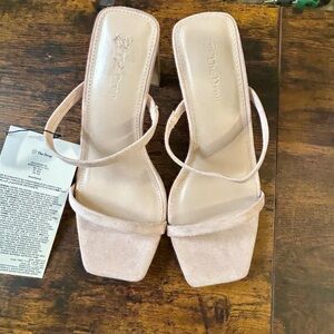 The Drop Women's Elegant Blush Heels